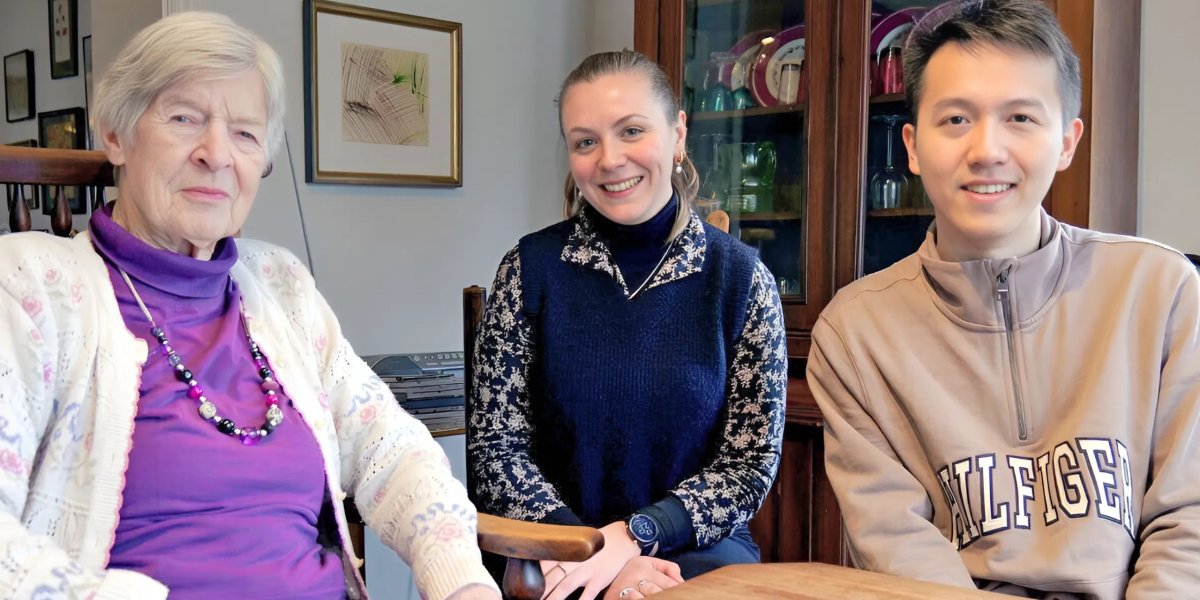 Lovedy Cornish, Development Associate (Law) Annabel Edwards and Bill Cornish Scholar Zihan Ni