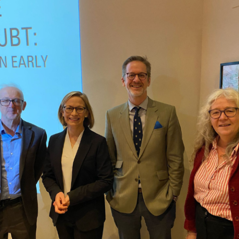 Leigh Baxandall, Krista Kesselring, Sir Richard Heaton, Rosalind Love