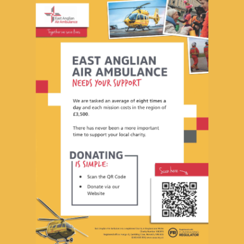 Air ambulance poster